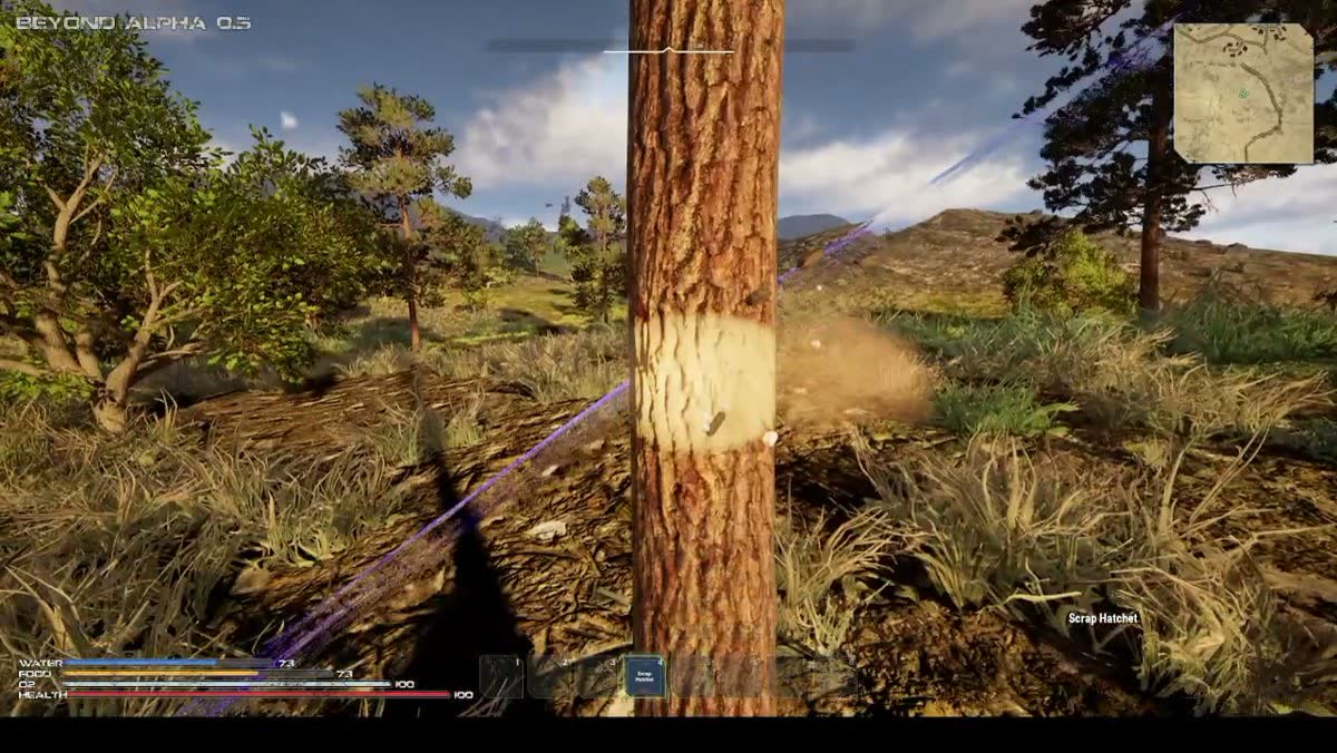 Scavenging, crafting and building — Beyond screenshot