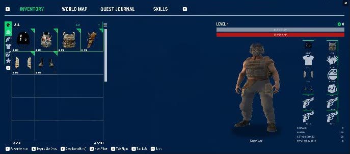 Clothing showing its own icons in the inventory