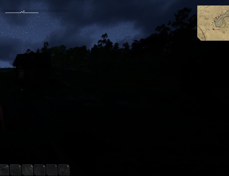 Night falls